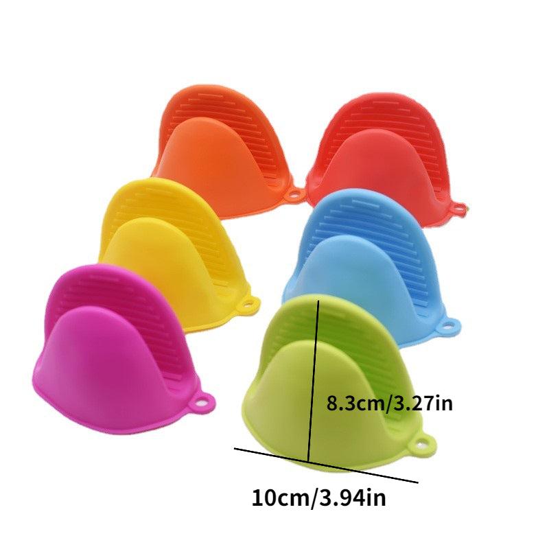 2pcs Silicone Oven Mitt Cooking Pinch Kitchen Waterproof Heat Resistant