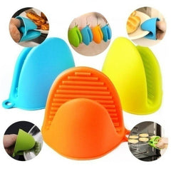2pcs Silicone Oven Mitt Cooking Pinch Kitchen Waterproof Heat Resistant