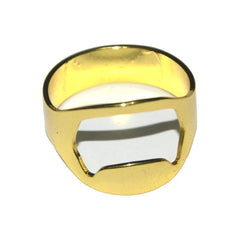 Stainless Steel Finger Ring Beer Bottle Opener Mini 22MM Portable Cap Remover