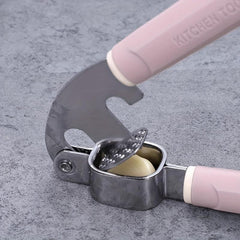 Stainless Steel Garlic Press Manual Garlic Crusher