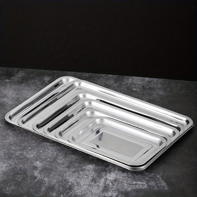 Stainless Steel Square Tray Deep/Shallow Perforated 304 Material