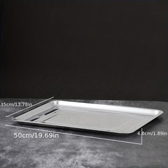 Stainless Steel Square Tray Deep/Shallow Perforated 304 Material