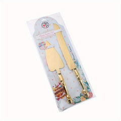Stainless Steel Cake Set - Shovel, Cutter, Spatula