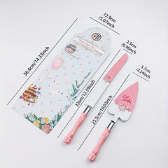 Stainless Steel Cake Set - Shovel, Cutter, Spatula