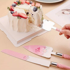 Stainless Steel Cake Set - Shovel, Cutter, Spatula