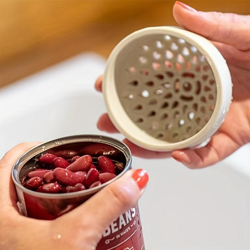 Silicone Can Filter Mini Colander Food Drainer