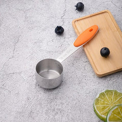 10pcs Stainless Steel Measuring Cups And Spoons Set with Silicone Handles