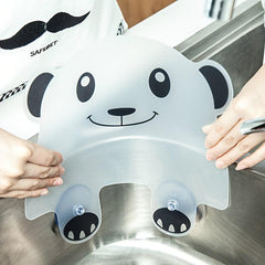 Kitchen Water Splash Sink Plastic Splash Guard Sucker Retaining Kitchen Tool