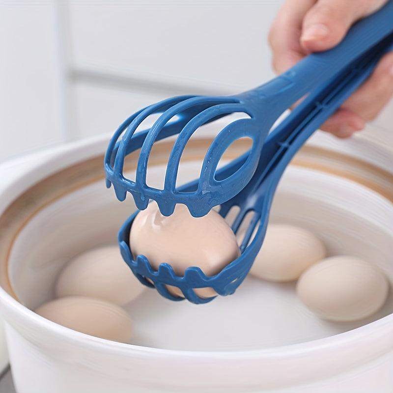 2-in-1 Functional Egg Whisk & Food Tong Noodle Server