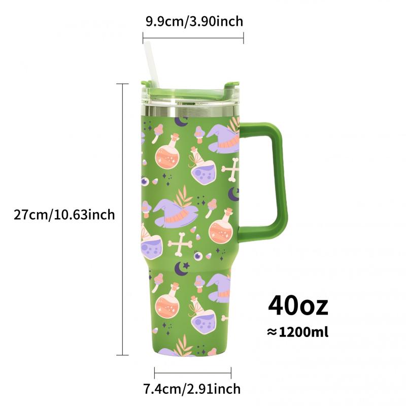 Halloween Large Capacity Insulated Stainless Steel Water Bottle