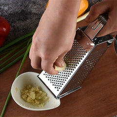 Stainless Steel Box Grater with Container