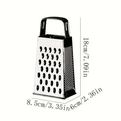 Stainless Steel Box Grater with Container