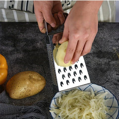 Stainless Steel Box Grater with Container