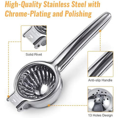 Stainless Steel Citrus Juicer Manual Fruit Squeezer