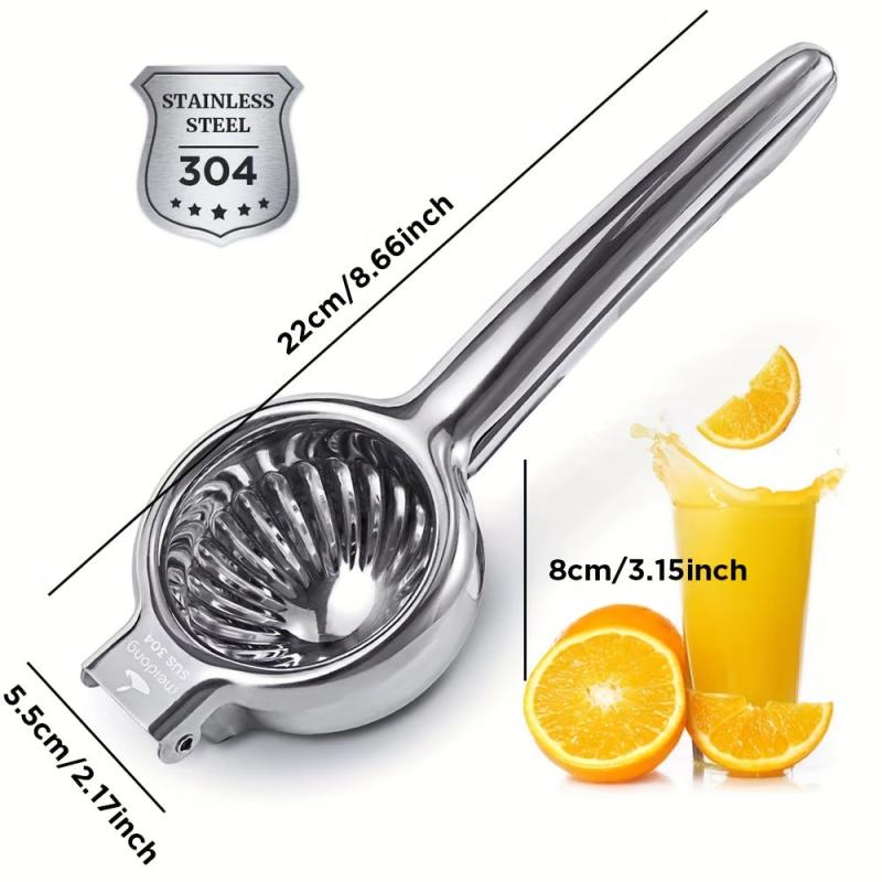 Stainless Steel Citrus Juicer Manual Fruit Squeezer