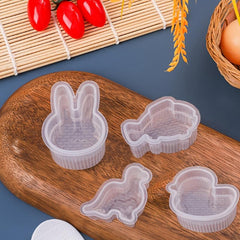 Cartoon Animals Onigiri Molds Japanese Sushi Makers For Bento Box