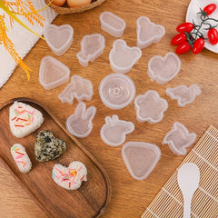 Cartoon Animals Onigiri Molds Japanese Sushi Makers For Bento Box