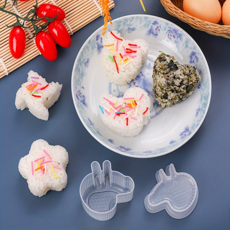 Cartoon Animals Onigiri Molds Japanese Sushi Makers For Bento Box