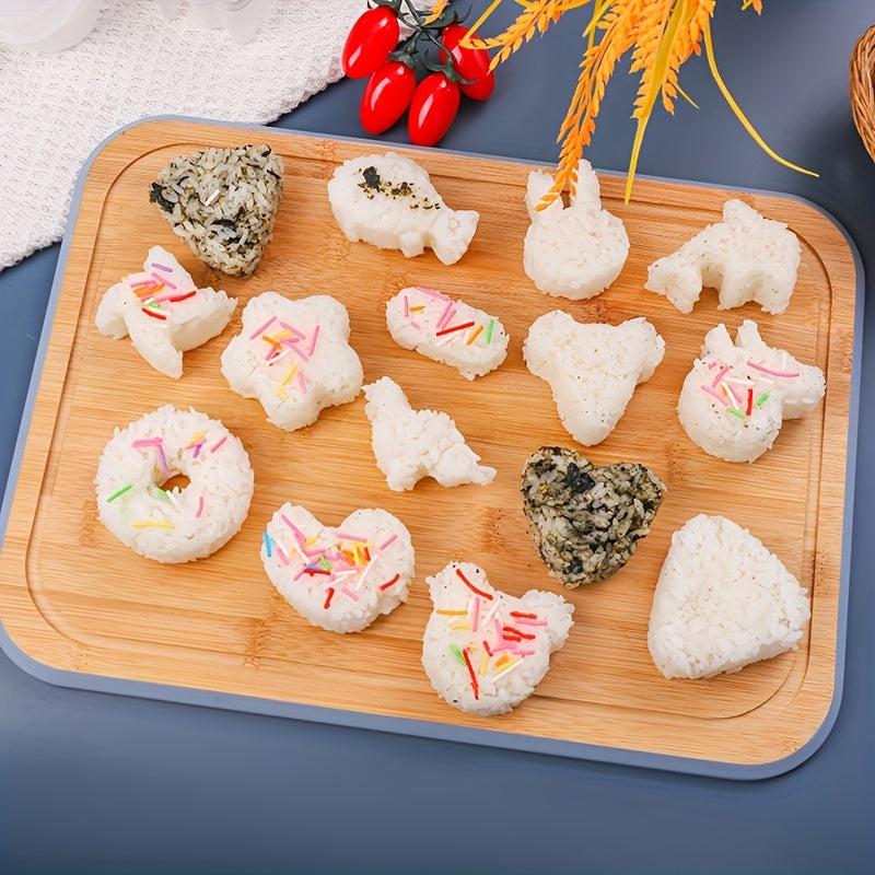 Cartoon Animals Onigiri Molds Japanese Sushi Makers For Bento Box