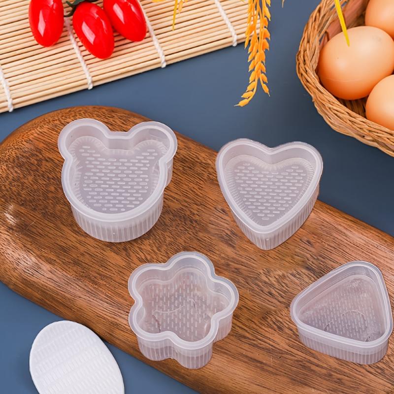 Cartoon Animals Onigiri Molds Japanese Sushi Makers For Bento Box
