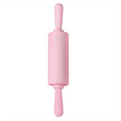 Small Plastic Rolling Pin for Perfect Pizza Pie and Cookie Dough