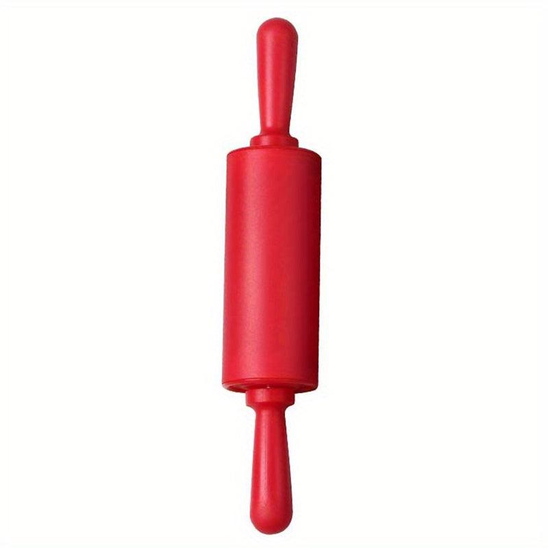 Small Plastic Rolling Pin for Perfect Pizza Pie and Cookie Dough