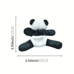 1pc Plush Panda Fridge Magnet Home Decor Kitchen Accessories