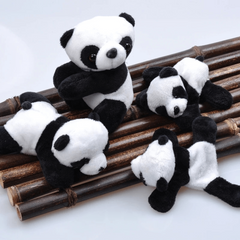1pc Plush Panda Fridge Magnet Home Decor Kitchen Accessories