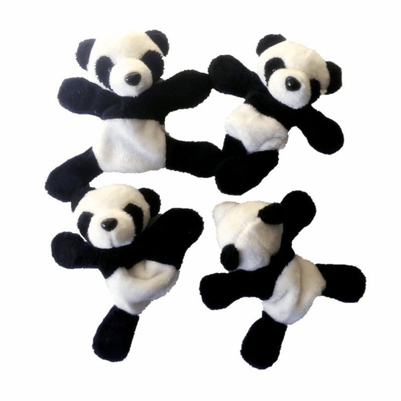 1pc Plush Panda Fridge Magnet Home Decor Kitchen Accessories