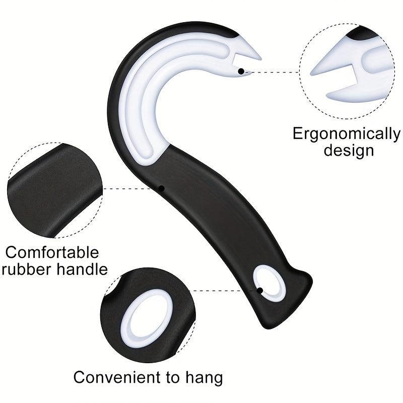Hook Shaped Can Opener Easy Pull Manual Bottle Opener