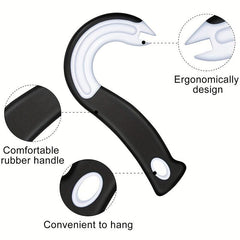 Hook Shaped Can Opener Easy Pull Manual Bottle Opener