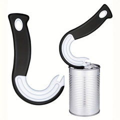 Hook Shaped Can Opener Easy Pull Manual Bottle Opener