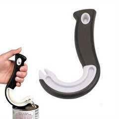 Hook Shaped Can Opener Easy Pull Manual Bottle Opener