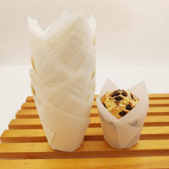 50pcs Tulip Muffin Cups 5 0cm Cupcake Cups Disposable Paper Cupcake Liners