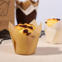 50pcs Tulip Muffin Cups 5 0cm Cupcake Cups Disposable Paper Cupcake Liners