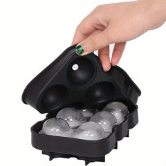 Ice Cube Mold Silicone Tray Chocolate Mold With Lid Stackable