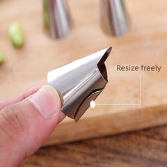 10pcs Stainless Steel Bean Peeler Finger Protector