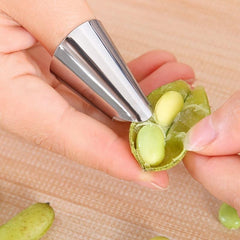 10pcs Stainless Steel Bean Peeler Finger Protector