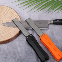 Flower Face Folding Sharpener Diamond Outdoor Double-sided Sharpening Stone