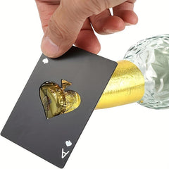 Beer Bottle Opener Stainless Steel Credit Card Size