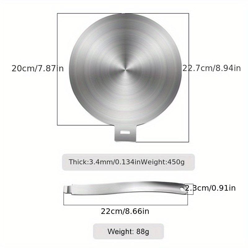 Stainless Steel Heat Diffuser Plate with Handle