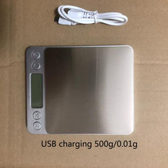 1pc Digital Pocket Scale Mini Electronic Kitchen Food Scale