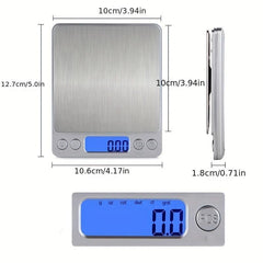 1pc Digital Pocket Scale Mini Electronic Kitchen Food Scale