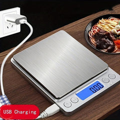 1pc Digital Pocket Scale Mini Electronic Kitchen Food Scale