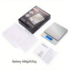 1pc Digital Pocket Scale Mini Electronic Kitchen Food Scale