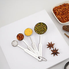 Stainless Steel Measuring Spoons Set for Cooking Baking