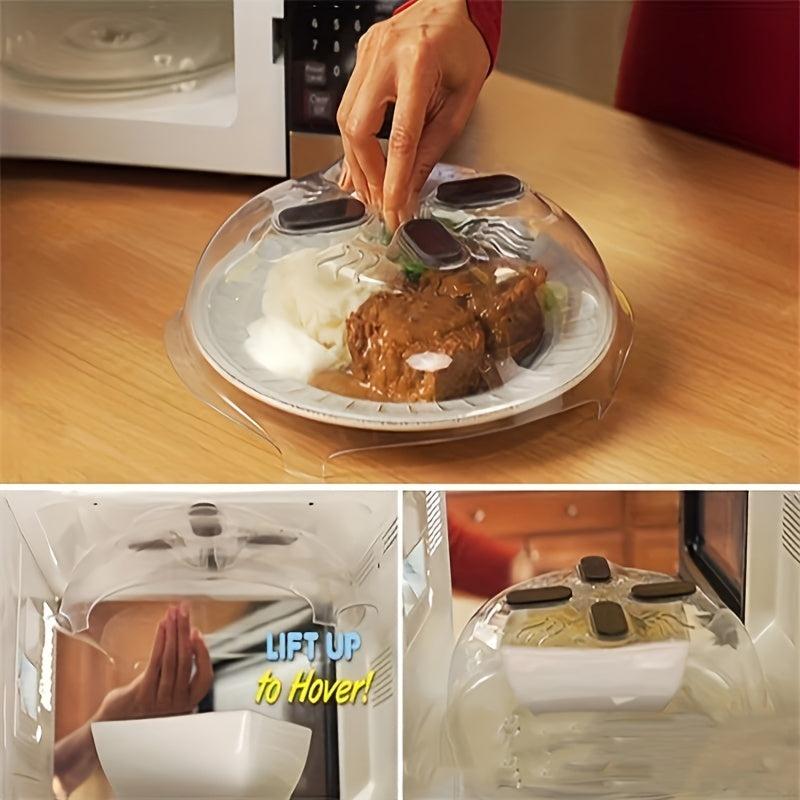 Microwave Oven Hovering Cover Spill-proof Fresh-keeping Kitchen Food Cover