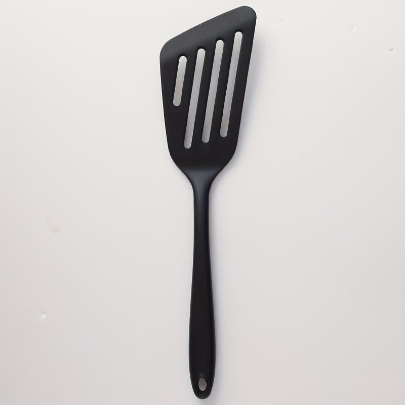 Silicone Fish Spatula Non Stick Slotted Turner Kitchen Gadget