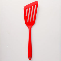 Silicone Fish Spatula Non Stick Slotted Turner Kitchen Gadget