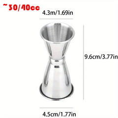 Stainless Steel Double Cocktail Measuring Cup Bar Tool
